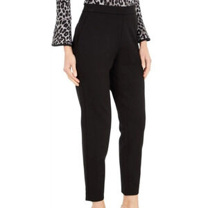 Stylishly Elevated: Michael Kors Classic High-Waisted Black Pants‎ in Size 12